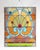 Vintage Art Nouveau Vivid Stained Glass Hanging Panel For Sale - Image 10 of 11