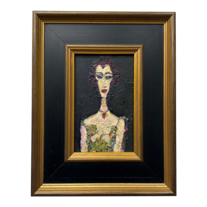 Portrait of Actress Nino Gomarteli by Levan Chichinadze