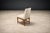 1950s Cimo, Brazil, 1950 — Set of 8 Tall-Back Dining Chairs in Caviúna With Warm Bone Performance Linen For Sale - Image 5 of 16