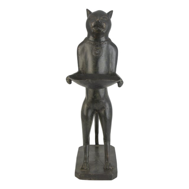 The Cat Butler, in the style of Giacometti, 1970s, Bronze For Sale