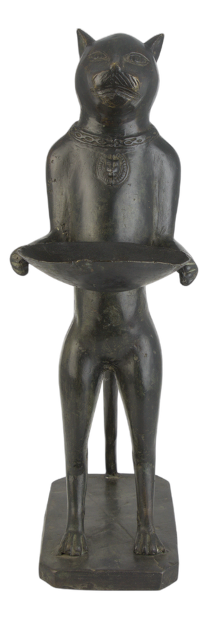 The Cat Butler, in the style of Giacometti, 1970s, Bronze