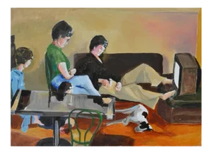 "Madam Suburbia" Figurative by Patricia Gren-Hayes