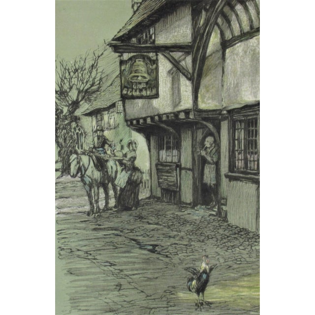 Realism Cecil Charles Windsor Aldin, Bell Inn, Waltham St Lawrence, Circa 1930 For Sale - Image 3 of 8