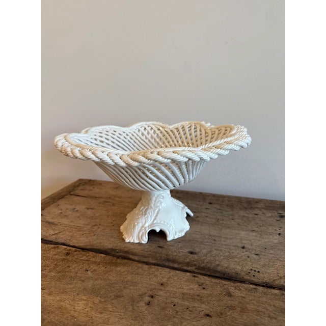 Vintage Italian Fruit Bowl For Sale - Image 4 of 5