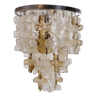 Vintage Murano Glass Ceiling Light, 1960s For Sale
