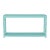 David Francis Sobe Console, Turquoise For Sale - Image 4 of 4