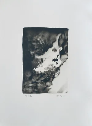 Andre Naggar, French Contemporary Collotype Photograph Black White Photograph, 1996