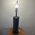 Chestnut Vintage Column Design Frederick Cooper Trompe I’Oeil Book Motif Table Lamp For Sale - Image 8 of 12