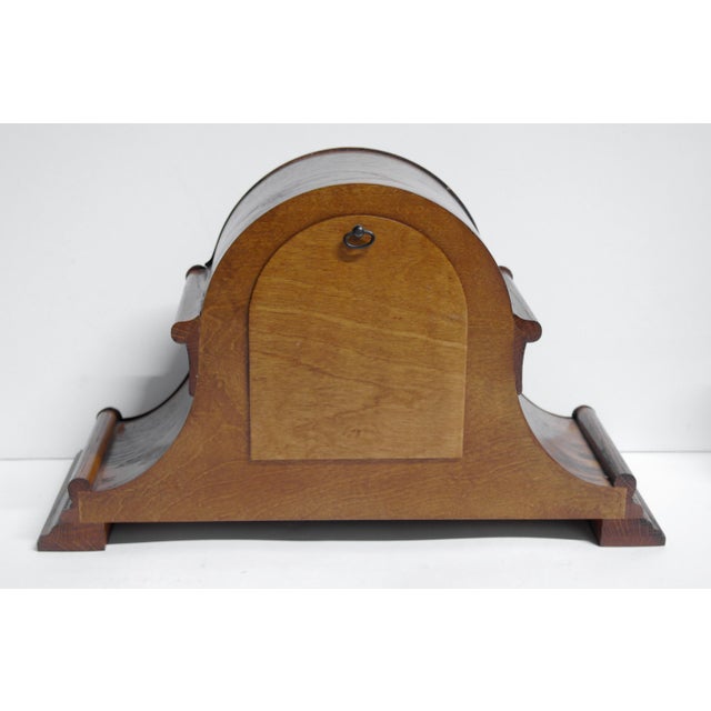 Howard Miller Howard Miller Hampton 630-150 Dual Chime 72nd Anniversary Edition Mantel Clock For Sale - Image 4 of 11