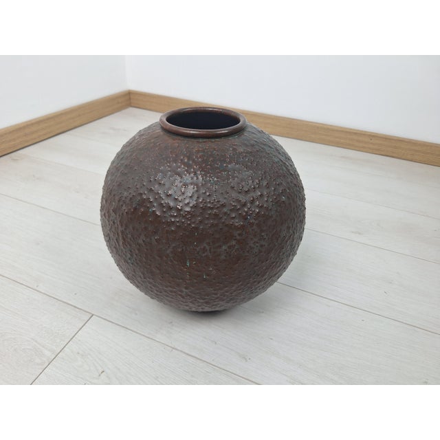 Copper Vase by Gio Ponti for Nino Ferrari, 1950s For Sale - Image 12 of 12
