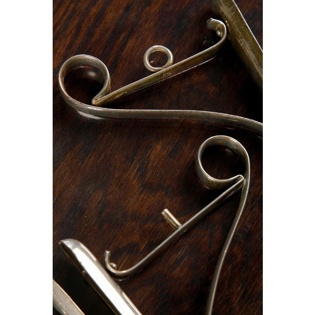 Pelmets Brackets, 1920s, Set of 4 For Sale - Image 4 of 7
