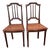 Antique Petite Decorative Cane Chairs For Sale