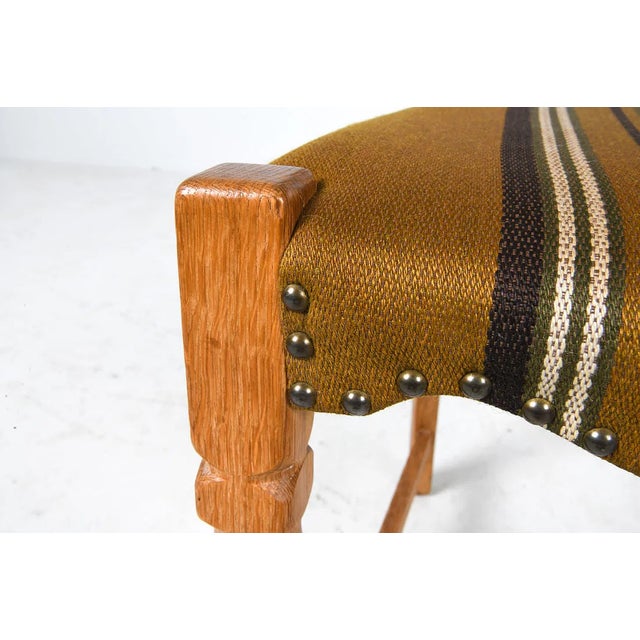 1970s Vintage Danish Oak Dining Chairs in the Style of Henning Kjærnulf, Set of Eight For Sale - Image 15 of 15