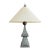 Monumental Architectural Style French Zinc Table Lamp For Sale