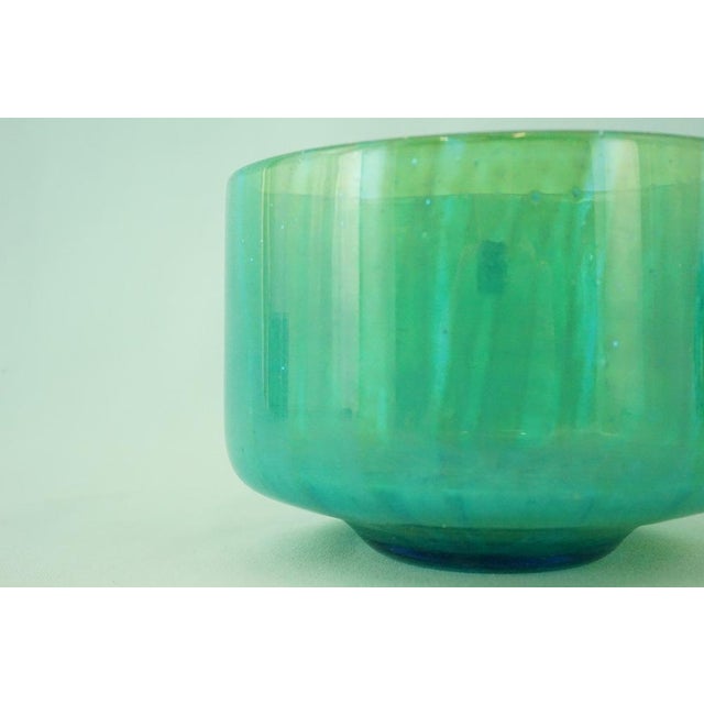 20th Century Glass Vase by Michael Harris of Mdina Glass, Malta, 1960s For Sale - Image 16 of 18