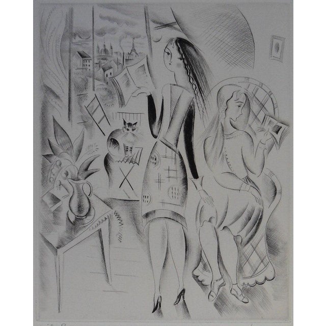 Mily Possoz, Les lectrices, Etching For Sale