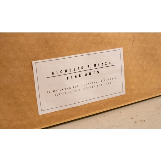 1980s Set of 4 Framed & Matted Hot Air Balloon Prints For Sale - Image 14 of 14