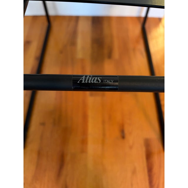 Metal Mario Botta for Alias, Quinta Chair Italy 1980s For Sale - Image 7 of 13