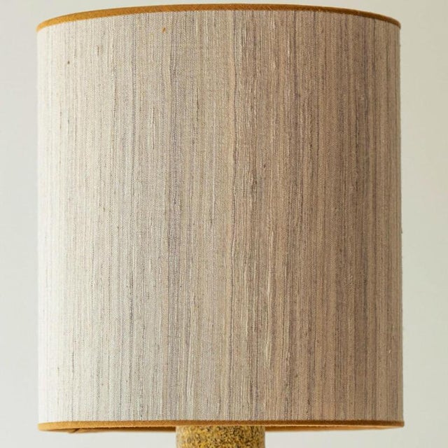 1960s Grey and Brown Ceramic Table Lamp from Søholm, Denmark, 1960s For Sale - Image 5 of 8