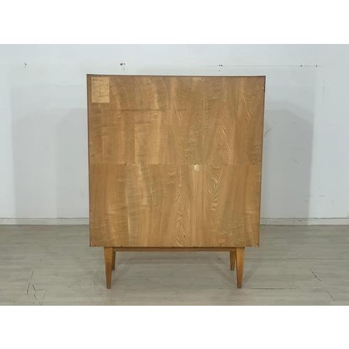 Wood Vintage Linen Closet Wardrobe from Hellerau For Sale - Image 7 of 9