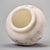 Medium White Alabaster Pot Vase With Gray Streaks For Sale - Image 10 of 10