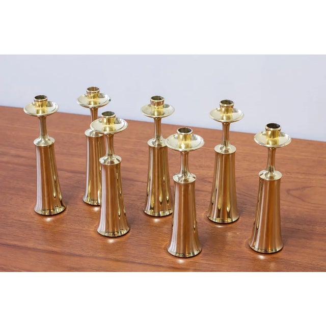 1950s Candlestick by Jens H. Quistgaard from Dansk Design, 1950s For Sale - Image 5 of 5