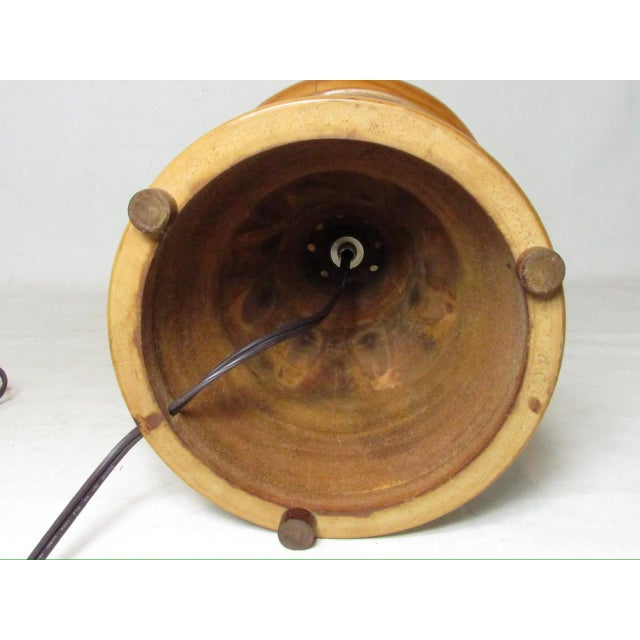 Brazilian Art Deco Butterfly Wood Lamp For Sale - Image 14 of 18