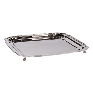 Alsace Elegant Brass Tray For Sale