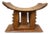 Vintage Hand-Carved Tribal Stool, Mid-20th Century For Sale