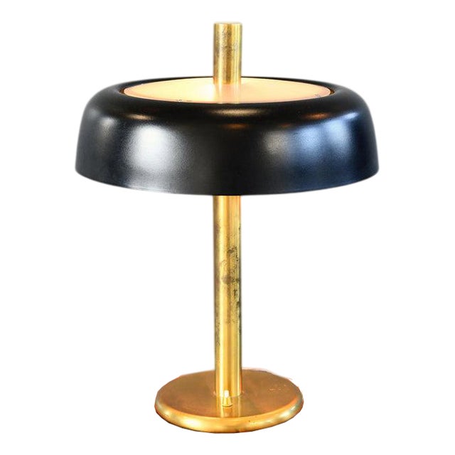 Large Mid-Century Table Lamp by Hillebrand, 1960s For Sale