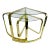 Design Institute of America Brass Modernist Nesting Tables For Sale