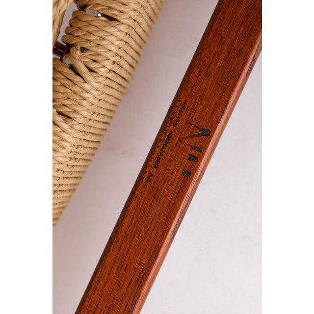 Mid-Century Teak Dining Chair by Larsen & Bender Madsen for Naestved Møbelfabrik, Denmark, 1960s For Sale - Image 10 of 11