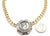Contemporary Antique Bulgari Coin Monete Diamond Yellow Gold Link Chain Necklace For Sale - Image 3 of 12