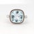 14k Gold Ring With 4.25ct Aquamarine & Diamonds Size 6.5 For Sale - Image 18 of 18