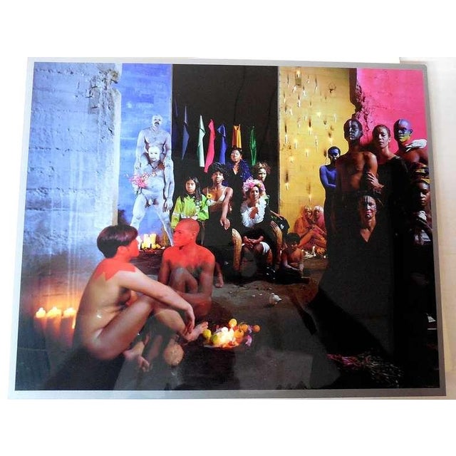 Lyle Ashton Harris, Untitled (Procession), 1998, rare cibachrome proof print, 1998 For Sale