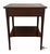 Vintage Craftique Chippendale Style Solid Mahogany Nightstand / Side Table For Sale - Image 11 of 11