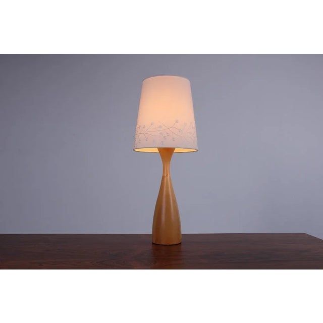 Ikea Birch Wood Table Lamp from Ikea, 1990s For Sale - Image 4 of 16