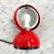 Red Red Eclisse Table Lamp by Vico Magistretti for Artemide, 1960s For Sale - Image 8 of 10