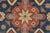 Kazak Rug 10’10” X 14’11” Red Wool Tribal Hand-Knotted Oriental Carpet For Sale - Image 9 of 15