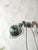 French Industrial Green Metallic Wall Sconce by Jean Louis Domecq for Jieldé, 1950s For Sale - Image 10 of 11