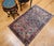 Persian Vintage Kerman Rug, Hand-knotted Wool, Allover Floral Pattern, Ivory & Blue, 3x5 For Sale - Image 3 of 13