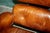 Set of Brown Leather Lounge Armchair and Ottoman with Bentwood Frame from Artsome For Sale - Image 10 of 18