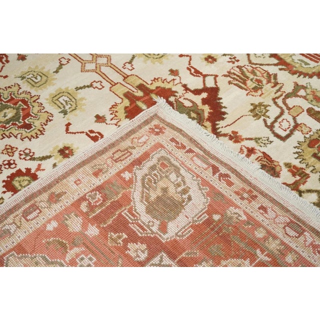 Brown Turkish Sumak Rug 8' X 10' For Sale - Image 8 of 10