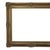 Large, dark, gold-toned pine frame featuring a beautiful aged patina; designed in a classic Baroque style and adorned with...