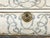 Rococo 19th Century Large Rococo Style Painted Wood Dutch Cabinet with Glass Doors and Bombé Chest For Sale - Image 3 of 11