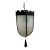 Vintage Two Light Dinico Hanging Fixture For Sale