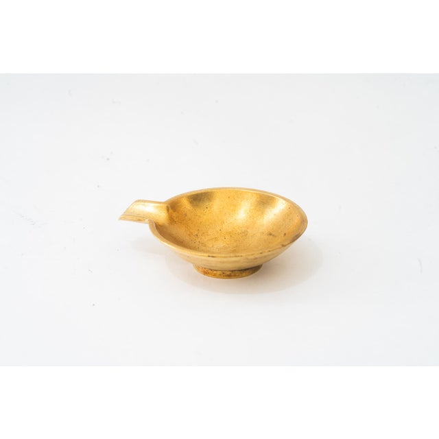1950s Vintage Ashtray in Brass, 1950s For Sale - Image 5 of 5
