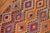 Vintage Zabihi Collection Bright Dazzling Bohemian Turkish Kilim - 6' x 8'6" For Sale In New York - Image 6 of 9