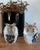 Mid-Century Modern Swarovski Crystal “Woodland Friends” Owls (Set of 2) For Sale - Image 3 of 12