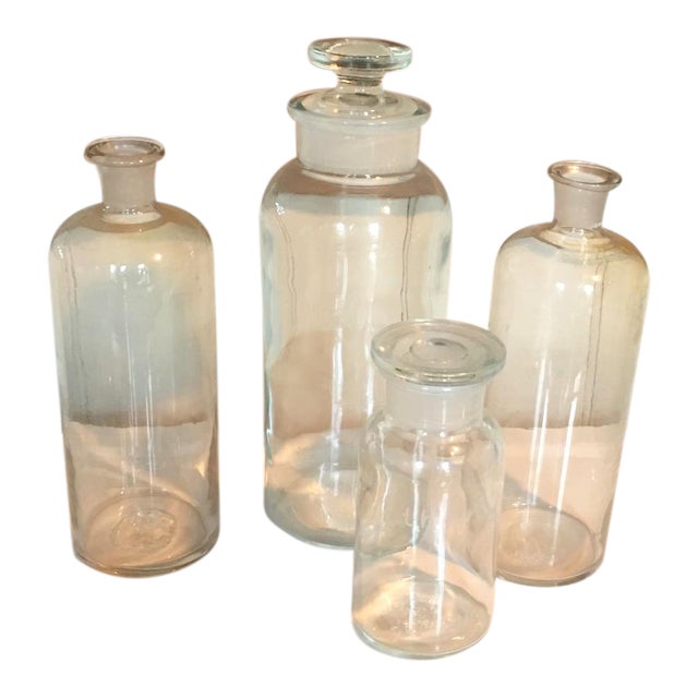 Antique Pharmacy Apothecary Jars Set of 4 Chairish